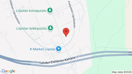 Apartments for rent i Lahti - kort over placeringen