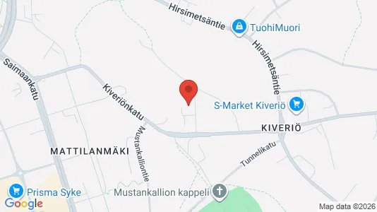 Apartments for rent i Lahti - kort over placeringen
