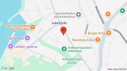 Apartments for rent i Lahti - kort over placeringen