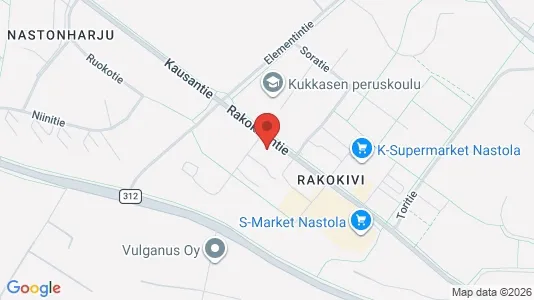 Apartments for rent i Lahti - kort over placeringen
