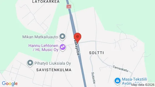 Apartments for rent i Lahti - kort over placeringen
