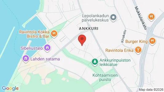 Apartments for rent i Lahti - kort over placeringen