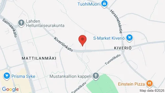Apartments for rent i Lahti - kort over placeringen