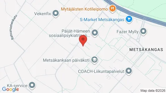 Apartments for rent i Lahti - kort over placeringen