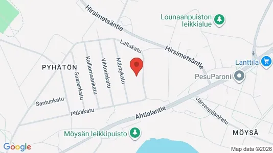 Apartments for rent i Lahti - kort over placeringen
