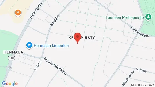 Apartments for rent i Lahti - kort over placeringen