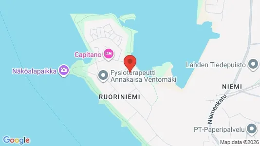 Apartments for rent i Lahti - kort over placeringen
