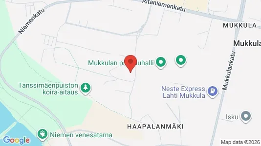 Apartments for rent i Lahti - kort over placeringen