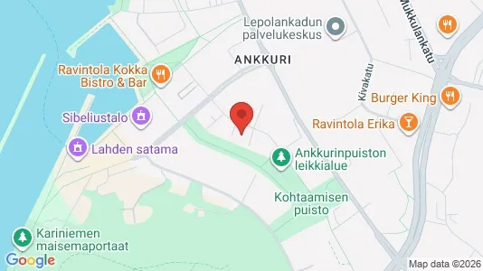 Apartments for rent i Lahti - kort over placeringen