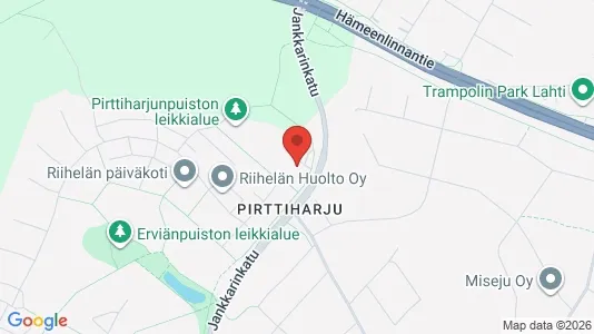Apartments for rent i Lahti - kort over placeringen