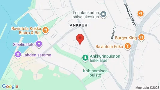 Apartments for rent i Lahti - kort over placeringen