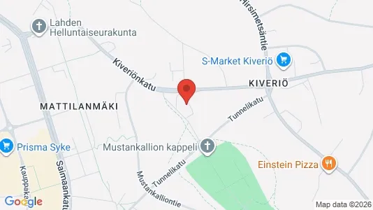 Apartments for rent i Lahti - kort over placeringen