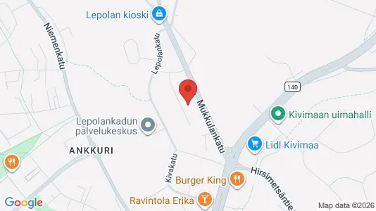 Apartments for rent i Lahti - kort over placeringen