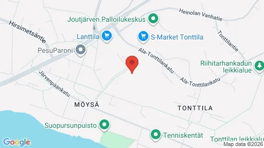Apartments for rent i Lahti - kort over placeringen