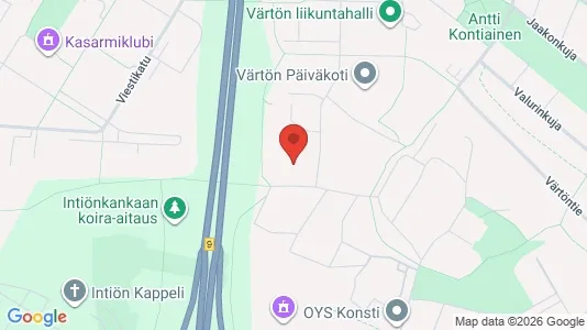 Apartments for rent i Oulu - kort over placeringen
