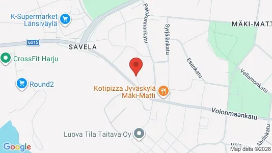 Apartments for rent i Jyväskylä - kort over placeringen