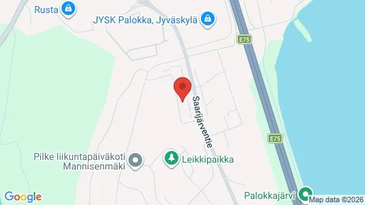 Apartments for rent i Jyväskylä - kort over placeringen