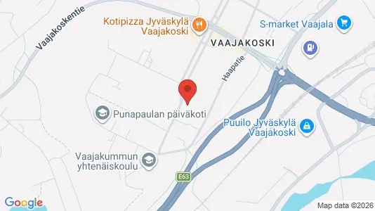 Apartments for rent i Jyväskylä - kort over placeringen