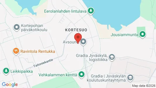 Apartments for rent i Jyväskylä - kort over placeringen