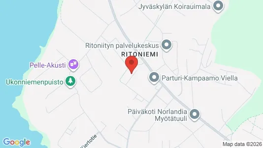 Apartments for rent i Jyväskylä - kort over placeringen