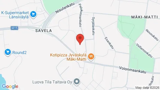 Apartments for rent i Jyväskylä - kort over placeringen