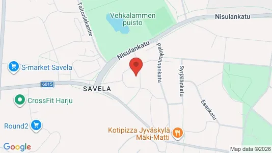Apartments for rent i Jyväskylä - kort over placeringen