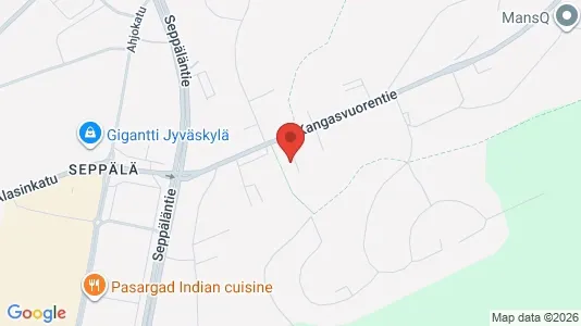 Apartments for rent i Jyväskylä - kort over placeringen