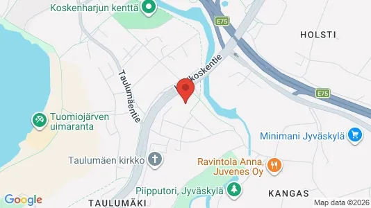 Apartments for rent i Jyväskylä - kort over placeringen