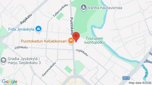 Apartments for rent i Jyväskylä - kort over placeringen
