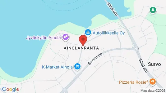 Apartments for rent i Jyväskylä - kort over placeringen