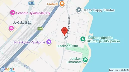 Apartments for rent i Jyväskylä - kort over placeringen