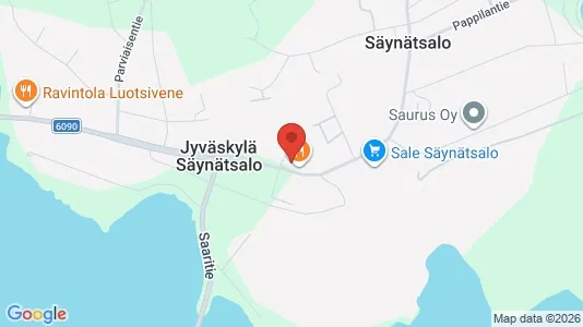 Apartments for rent i Jyväskylä - kort over placeringen