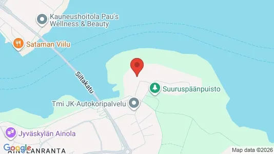 Apartments for rent i Jyväskylä - kort over placeringen