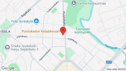Apartments for rent i Jyväskylä - kort over placeringen