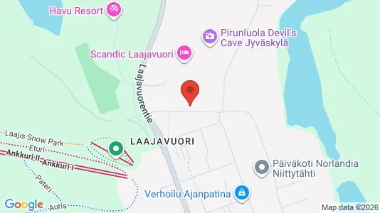 Apartments for rent i Jyväskylä - kort over placeringen