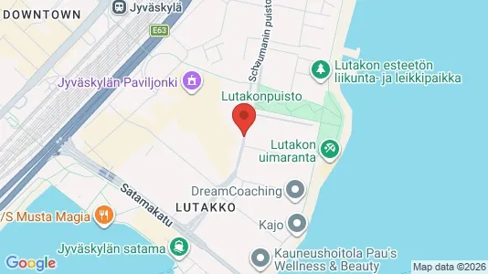 Apartments for rent i Jyväskylä - kort over placeringen