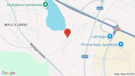 Apartments for rent i Jyväskylä - kort over placeringen