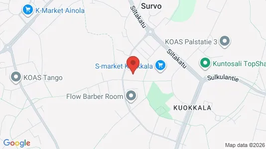 Apartments for rent i Jyväskylä - kort over placeringen