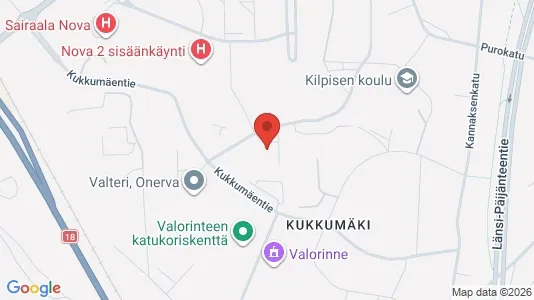 Apartments for rent i Jyväskylä - kort over placeringen