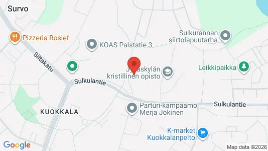 Apartments for rent i Jyväskylä - kort over placeringen