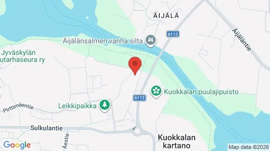 Apartments for rent i Jyväskylä - kort over placeringen