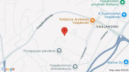 Apartments for rent i Jyväskylä - kort over placeringen