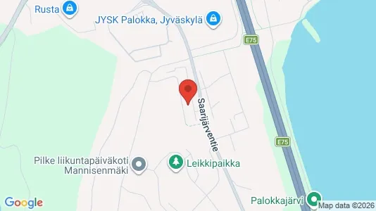 Apartments for rent i Jyväskylä - kort over placeringen
