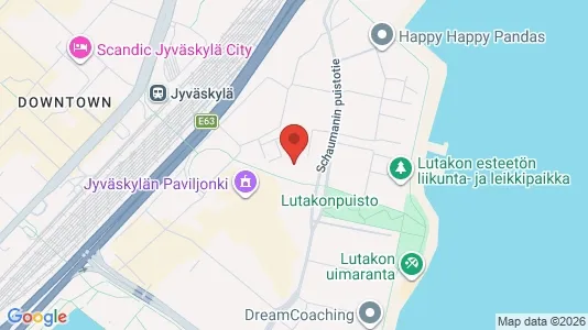 Apartments for rent i Jyväskylä - kort over placeringen