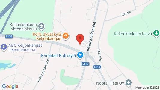 Apartments for rent i Jyväskylä - kort over placeringen