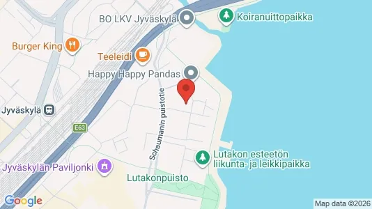 Apartments for rent i Jyväskylä - kort over placeringen
