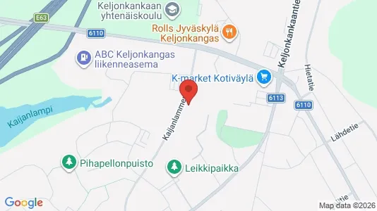Apartments for rent i Jyväskylä - kort over placeringen
