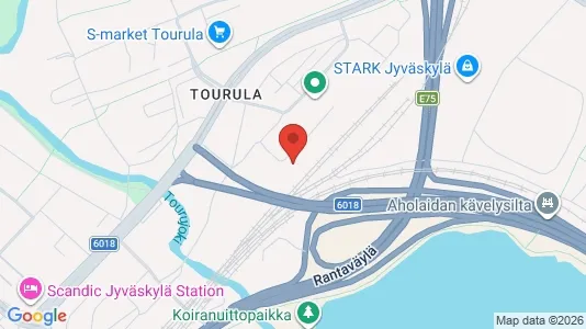 Apartments for rent i Jyväskylä - kort over placeringen