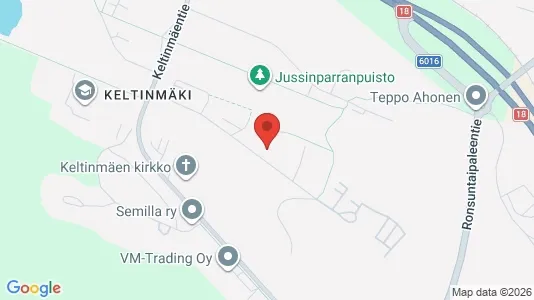Apartments for rent i Jyväskylä - kort over placeringen