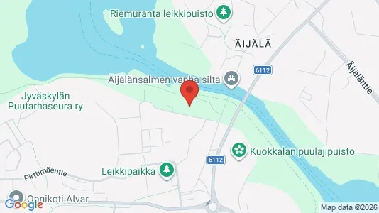 Apartments for rent i Jyväskylä - kort over placeringen